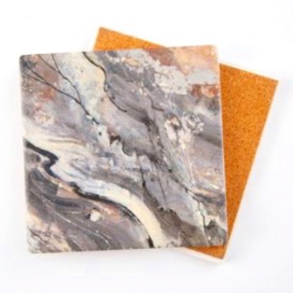 Minerals coasters - Set of 4